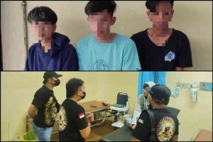 Tim Resmob Charlie Polresta Manado Amankan 3 Pelaku Penganiayaan di Kalasey