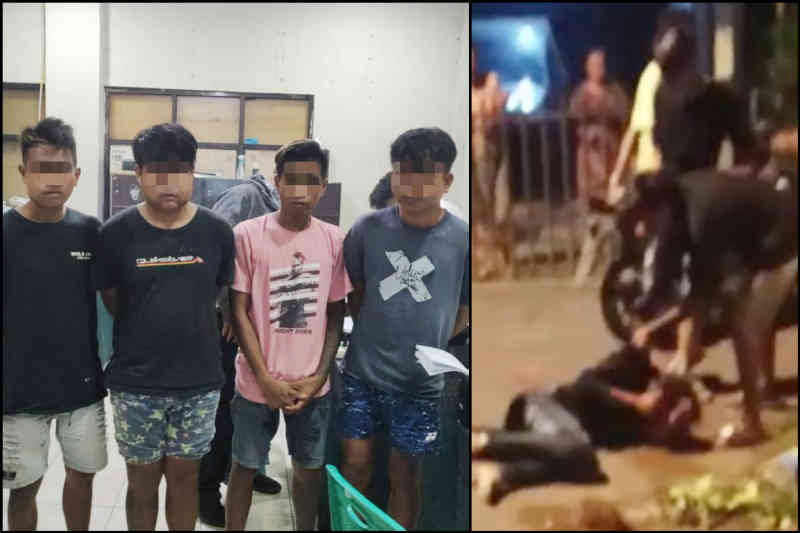 4 dari 7 Pelaku Pengeroyokan Sadis di Perkamil Ditangkap, Polisi Buru Anggota Lainnya