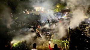 Sulit Dijangkau Damkar, 4 Rumah di Gogagoman Tersisa Puing