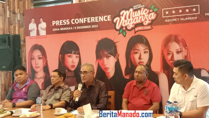Steve Kepel Pastikan Kedatangan Secret Number di Manado, Multiplier Effect Bagi Pariwisata Sulut