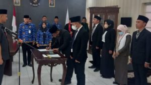 Pemkot Kotamobagu Tutup 2022 dengan Rolling Jabatan