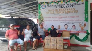 Malam Ini, Perguruan Olahraga dan Ilmu Bela Diri Tri Eka Sakti Rayakan Natal Bersama