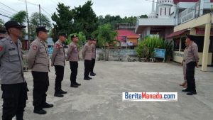 Polsek Urban Kotabunan Gelar Apel Siaga Tahun Baru, Ini Titik-titik Penjagaan dan Patroli
