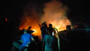 Jago Merah Hanguskan Empat Rumah di Girian, Sumber Api Diduga dari Bengkel Jok Mobil