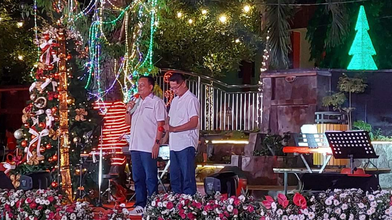Lima Tokoh Agama Berdoa di Celebration On The Street Natal Bitung