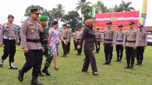 Wali Kota Tatong Bara Pimpin Apel Pengamanan Natal dan Tahun Baru
