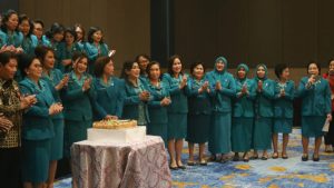 Seska Ervina Budiman Hadiri Rapat Koordinasi TP-PKK Provinsi Sulawesi Utara