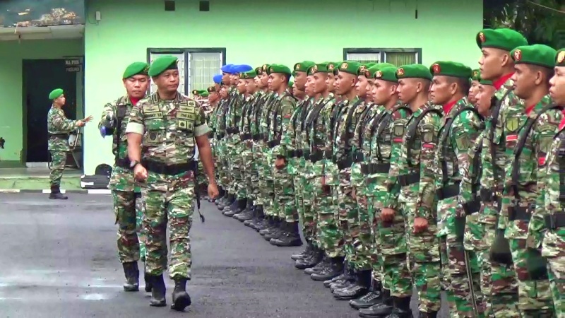 Korem 131/Santiago Terima Amanat KASAD pada Peringatan Hari Juang TNI AD