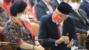 Pidato Ganjar Pranowo Bikin Megawati Angguk-angguk dan Terus Tepuk Tangan, Restu RI 1?