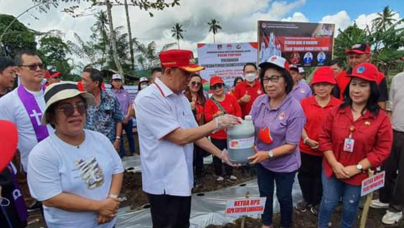 Bupati Royke Roring Dukung Gerakan Mari Jo Bakobong