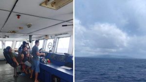 Foto-foto Kondisi KMP Watunapato Pagi Ini, Semakin Dekat ke Pulau Kabaruang Talaud