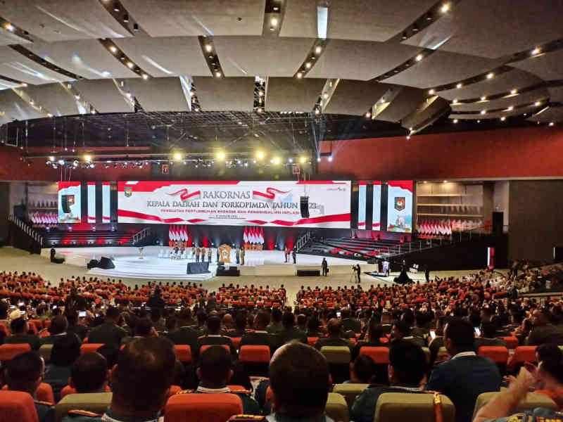 Danlanudal Manado Dengar Langsung Arahan Presiden Jokowi di Bogor