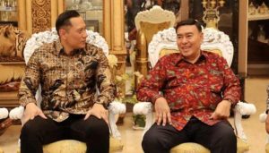 Bertemu Sjachroedin ZP, Agus Harimurti Yudhoyono Contohkan Hal Ini