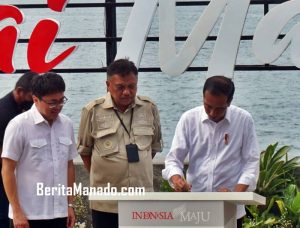Catatan Dino Gobel: “Quattrick” Jokowi di Sulut, Aplaus Meriah dari Trotoar Boulevard Manado