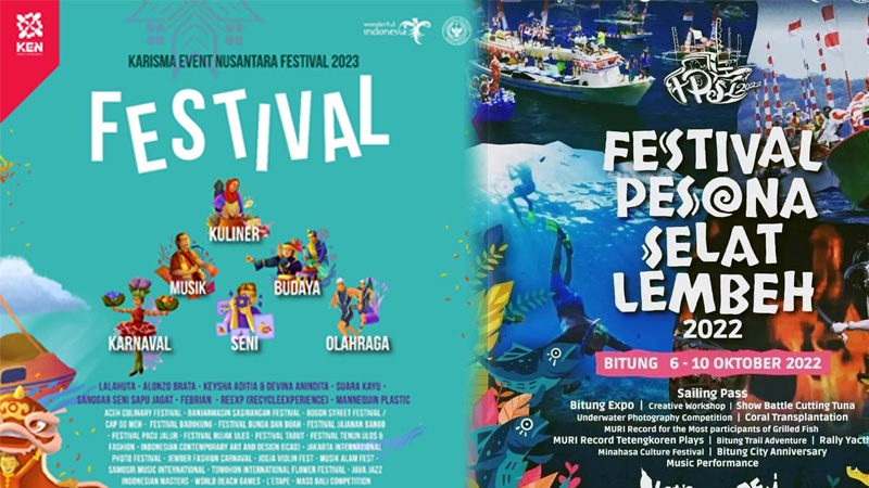 Kemenparekraf Luncurkan 110 Event dalam KEN 2023, Salah Satunya FPSL Bitung