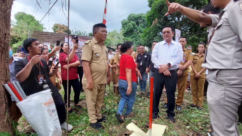 Ada 26 ribu Bidang Tanah di Bitung Tak Bersertipikat, Gemas Patas Digenjot Maurits Mantiri - Hengky Honandar