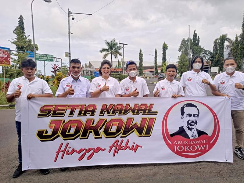 Relawan Arus Bawah Jokowi (ABJ) Sulawesi Utara (Sulut).