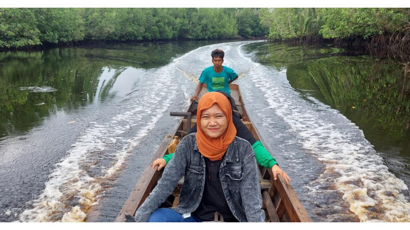 Mengenal Resti, Mantri BRI Tangguh yang Layani Masyarakat Sungai Guntung