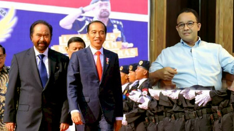 Jokowi Bertemu Surya Paloh, Anies Baswedan Terancam Gagal Nyapres?  