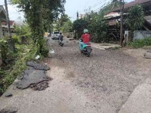 Telan dana Hampir 3M, Proyek Rekonstruksi Drainase di Taas Rusak Usai 3 Bulan Dibangun