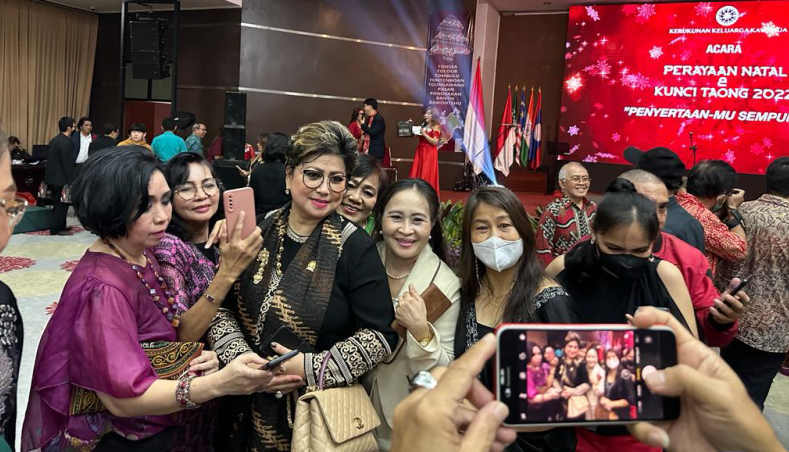 Perayaan Natal dan Tahun Baru MPR Sukses, Senator Maya Rumantir Sampaikan Harapan Ini