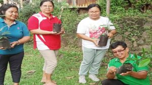 Anna Tampilang Rayakan Setahun Kepemimpinan dengan Menanam Pohon