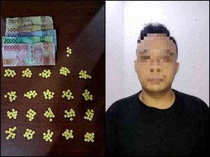 250 Butir Obat Keras Ilegal Diamankan Polisi dari Seorang Pemuda di Manado