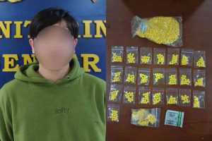 Diduga Bakal Edarkan Ribuan Butir Obat Keras Ilegal Seorang Pemuda di Manado Keburu Diciduk Polisi