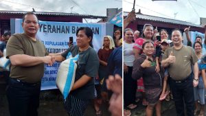 Bupati Elly Lasut Salurkan 5 Ton Beras Bagi Warga Korban Bencana di Manado