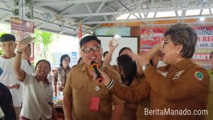 Maya Rumantir Bangkitkan Semangat Nasionalisme dan Kebangsaan Siswa SMK Santa Familia Tomohon