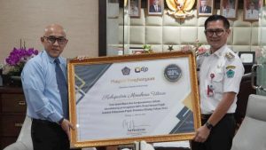 Pemkab Minut Raih Penghargaan Atas Dukungan Pencapaian 100 Persen Penerimaan Pajak