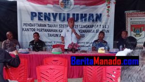 BPN Minsel Dorong Masyarakat Miliki Sertifikat, Target 4 Bulan Selesai