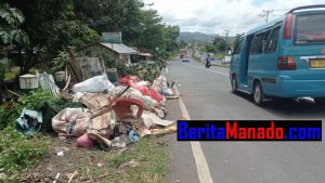Sampah Masih Menumpuk di Kota Amurang, Hal Ini Ternyata Jadi Penyebabnya