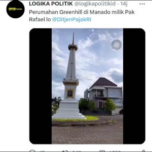 Perumahan Diduga Milik Ayah Mario Dandy di Manado, Ada Penampakan ‘Tugu Jogja’