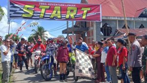 Ajang Motor Trail Adventure Lowian di Minahasa Selatan Berlangsung Meriah