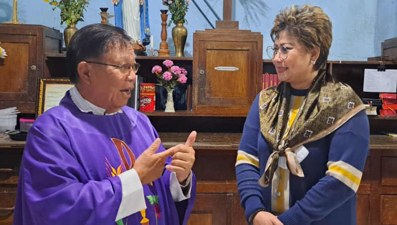 Senator Maya Rumantir Ajak Umat Katolik Sulut Maknai Pra Paskah Dengan Pertobatan 12 Senator Maya Rumantir Ajak Umat Katolik Sulut Maknai Pra Paskah Dengan Pertobatan