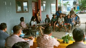Jaga Kelestarian Laut Disuarakan Kapolres di Jumat Curhat Polres Bitung  
