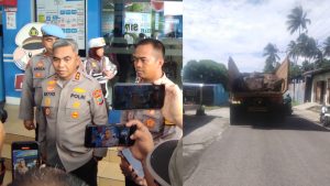Usai Kapolda Bicara Galian C Ilegal, Truk Pasir dan Batu Tetap Berseliweran di Bitung