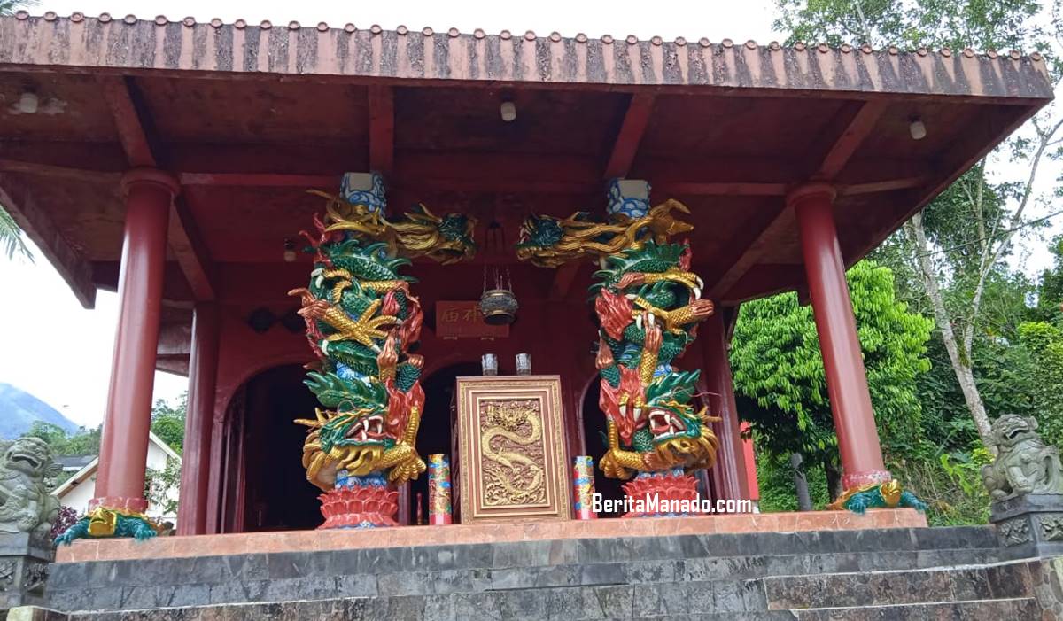 Gambar Klenteng Hok Bin Sio di Kayawu, Tomohon.