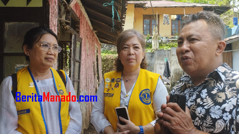 Lions Club International Foundation Bantu Warga Manado yang Terdampak Bencana