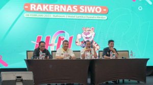 Perwakilan Sulut Terpilih Jadi Pimpinan Sidang di Rakernas Siwo Medan