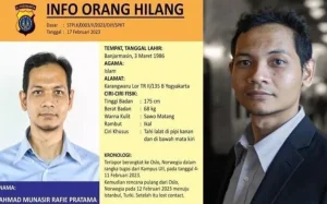 Dosen UII yang Diyatakan Hilang di Oslo Ternyata Rubah Arah Pulang