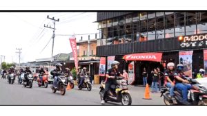 DAW Bersama Ikatan Motor Honda Malut Fun Riding hingga Edukasi Keselamatan Berkendara #Cari_Aman