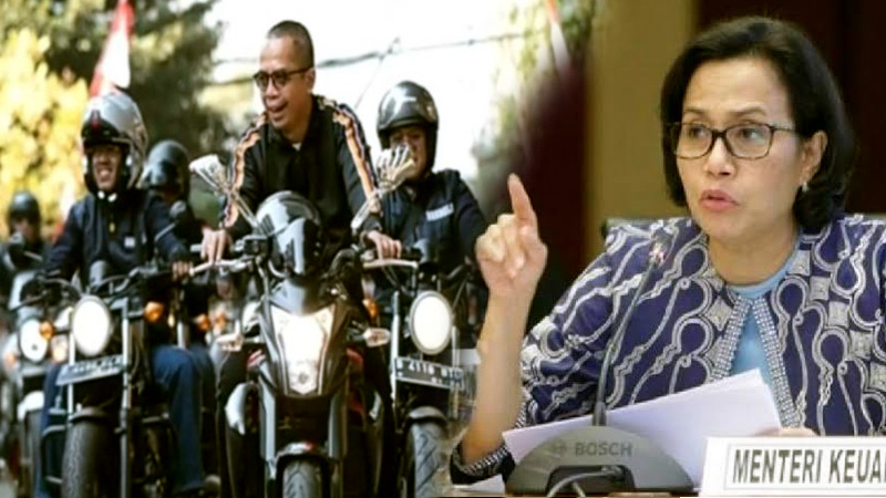 Sri Mulyani Bubarkan Klub Moge Direktorat Jenderal Pajak
