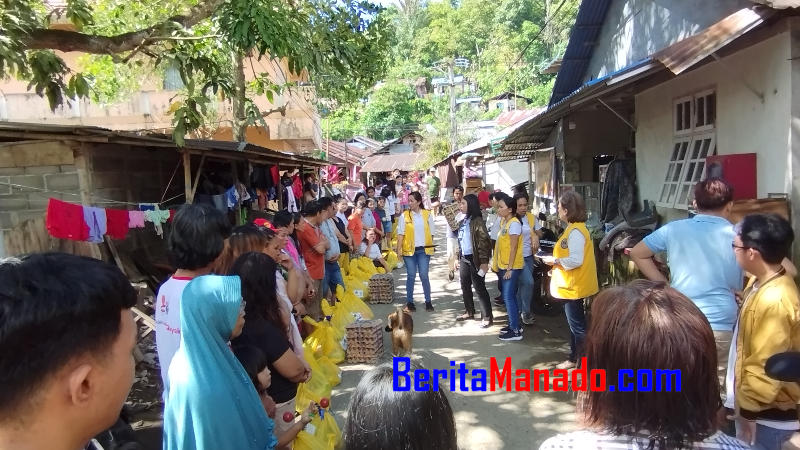 Lions Club International Foundation Bantu Warga Manado yang Terdampak Bencana