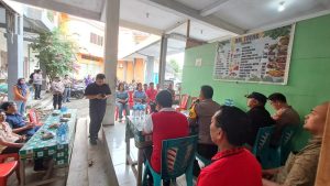 Gangguan Kamtibmas Pasar Girian Dibahas di Jumat Curhat Polres Bitung