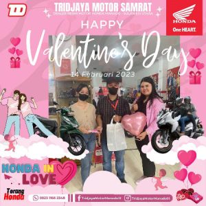 Honda in Love di Tridjaya Motor Samrat, Banyak Hadiah Hingga Cashback Jutaan Rupiah