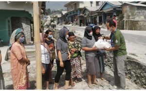 Gunung Merapi Kembali Erupsi, BRI Salurkan Bantuan Bagi Warga Terdampak di 4 Daerah