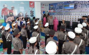 DAW dan Polres Tomohon Perkuat Sinergitas, Edukasi Keselamatan Berkendara di Ruang Terbuka Publik