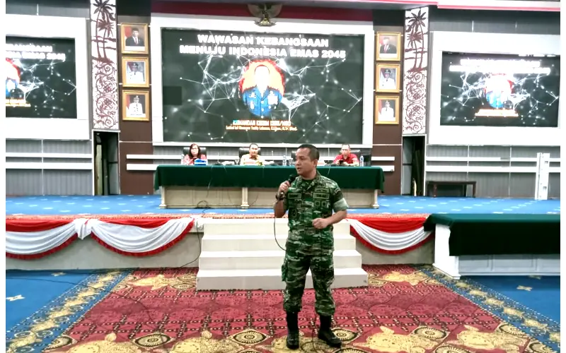 Dibuka Micler Lakat, Letkol Inf Himawan Laksono Jadi Pemateri di Sosialisasi Wawasan Kebangsaan Kota Manado